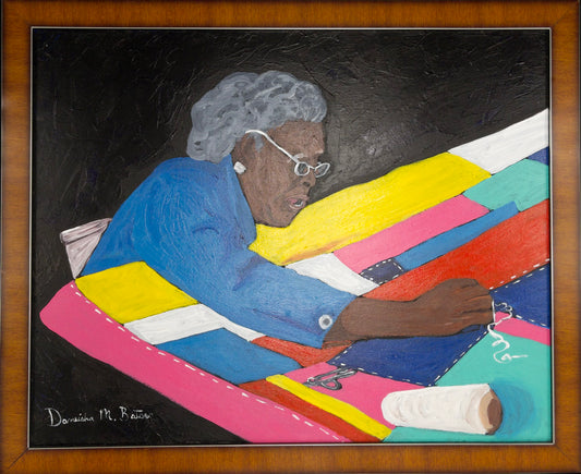 Framed painting Let me Teach you Something